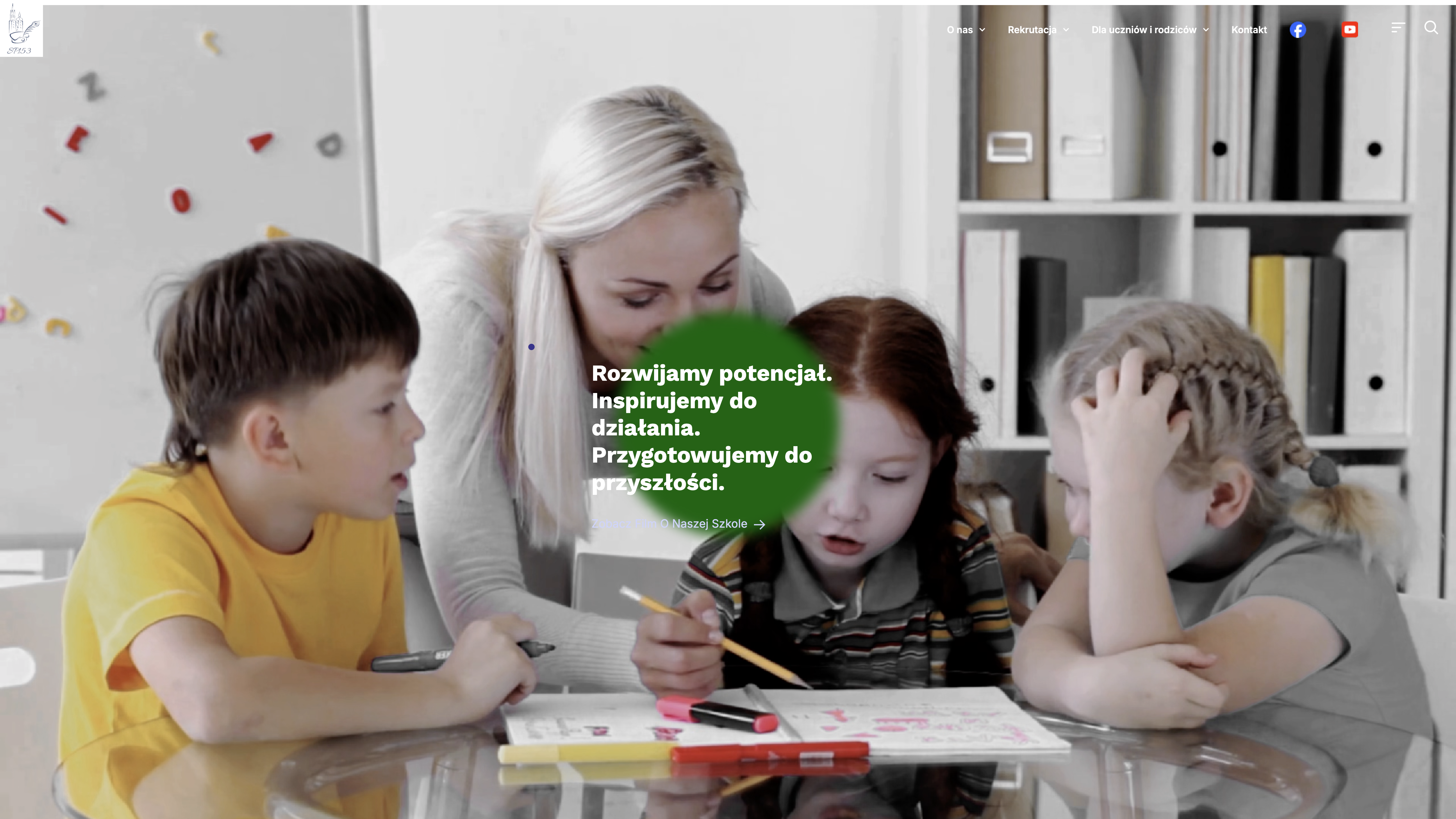 Strona internetowa szkoły - projekt Netfly